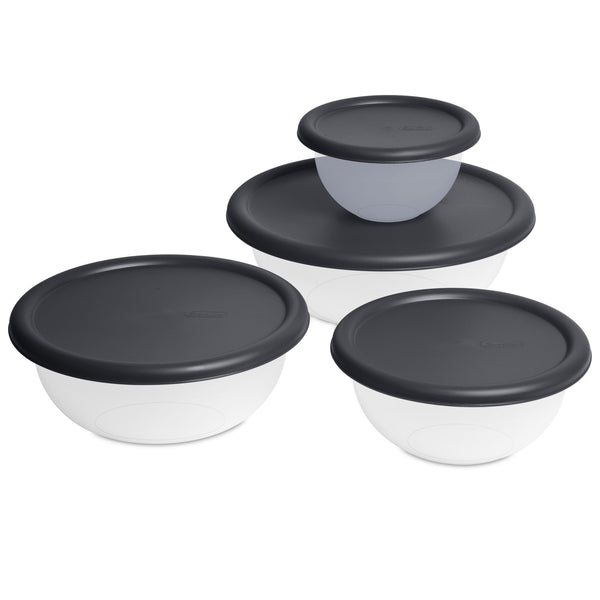 8-Piece Covered Mixing Bowl Set