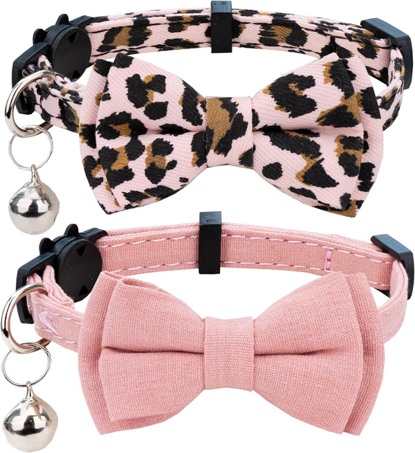 Breakaway Cat Collars with Bell, 2 Pack