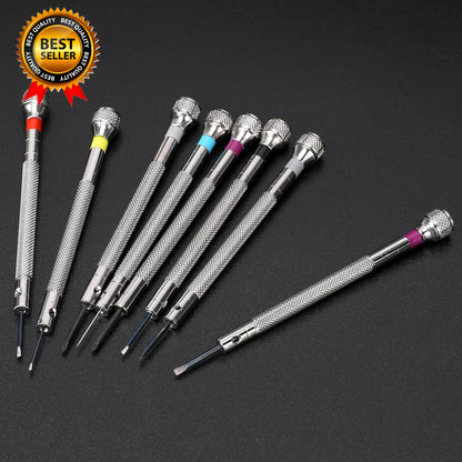 8 Pieces Professional Watch Screwdriver Set Micro Precision Screwdriver Set