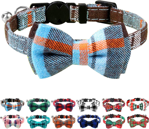 Breakaway Cat Collar with Bell & Bow