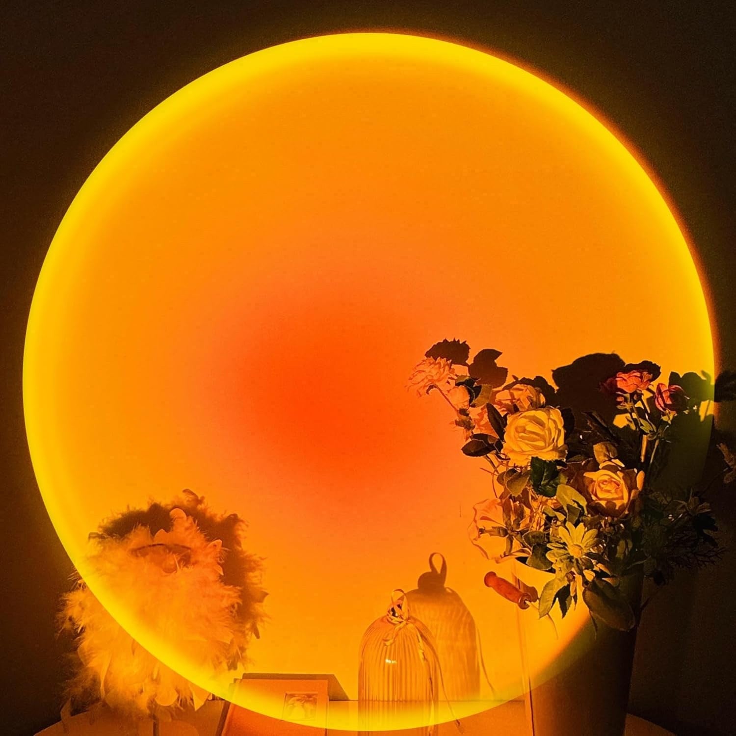 Sunset Lamp Projection - Red, Yellow, Sunset - USB Connection - Room Decor