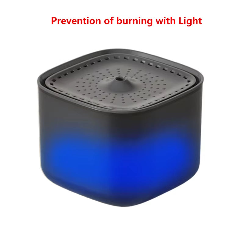 Automatic Pet Water Fountain 3L – LED Ultra-Quiet Cat & Dog Drinking Dispenser with Smart Filter