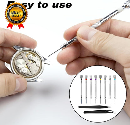 8 Pieces Professional Watch Screwdriver Set Micro Precision Screwdriver Set