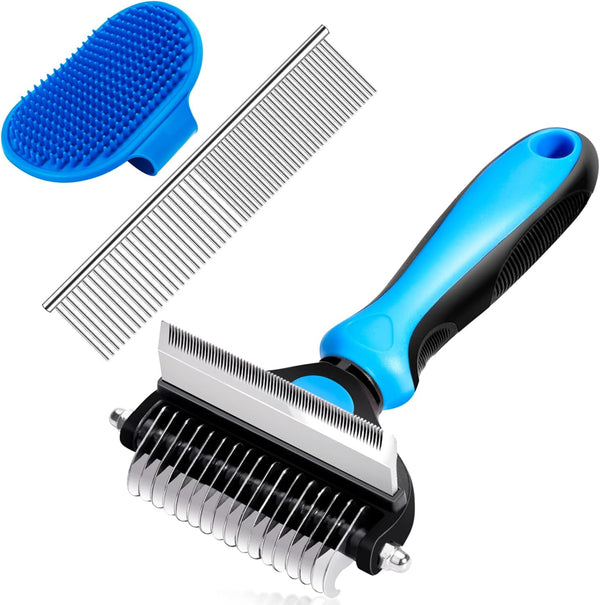 2-in-1 Undercoat Rake & Dematting Brush