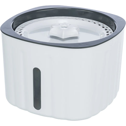 Flower Drinking Fountain for Dogs and Cats, 68Oz Automatic Water Dispenser