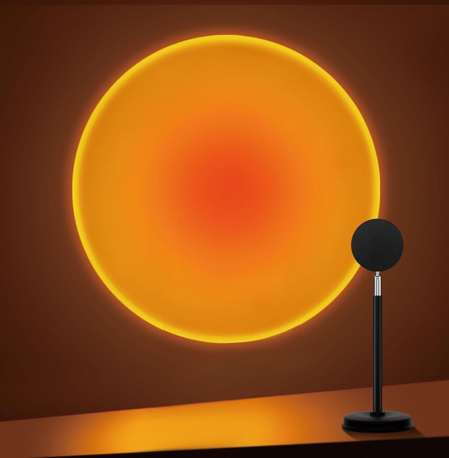 Sunset Lamp Projection - Red, Yellow, Sunset - USB Connection - Room Decor