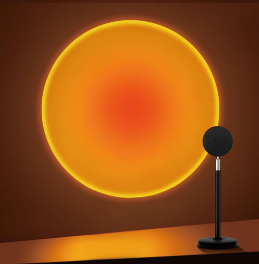 Sunset Lamp Projection - Red, Yellow, Sunset - USB Connection - Room Decor