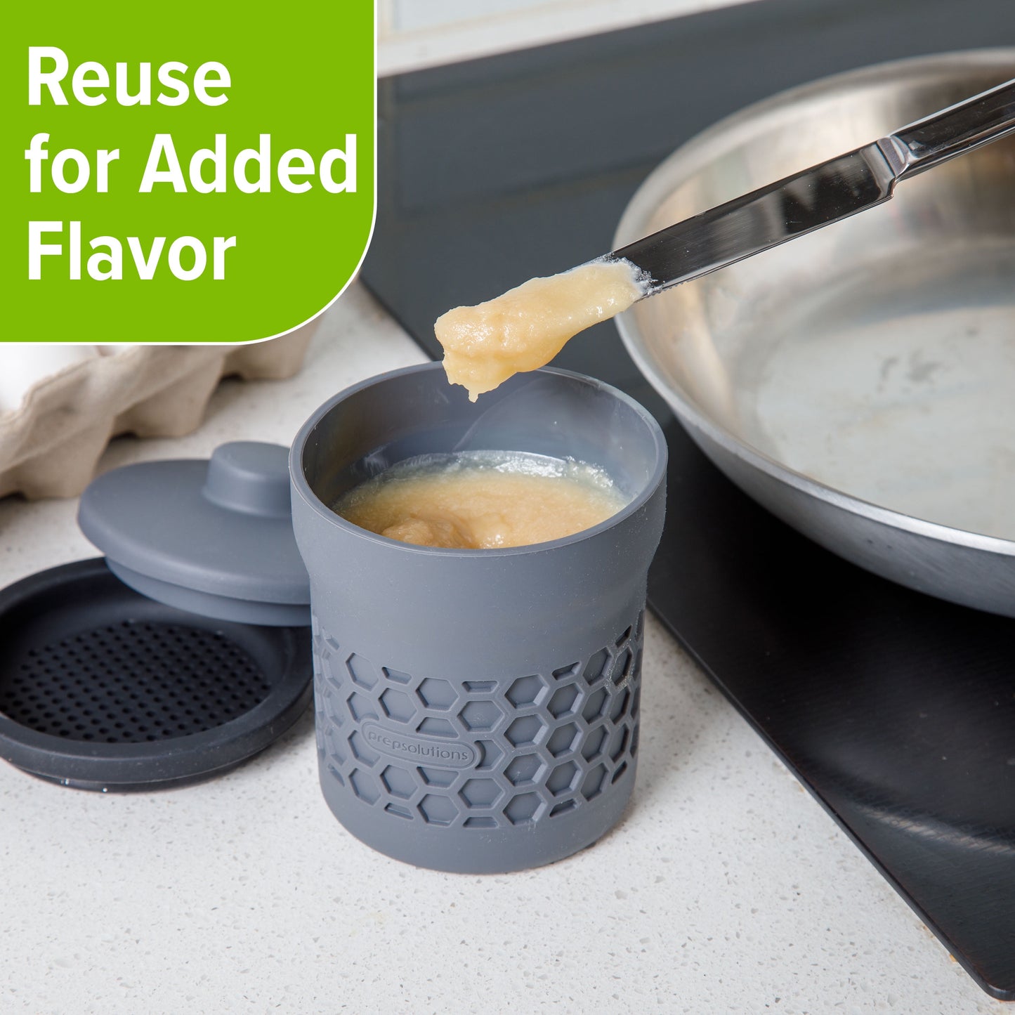 Silicone Grease Keeper & Strainer